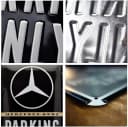 Nostalgic-Art Metallschild Blechschild Mercedes-Benz Parking Only Bild 3