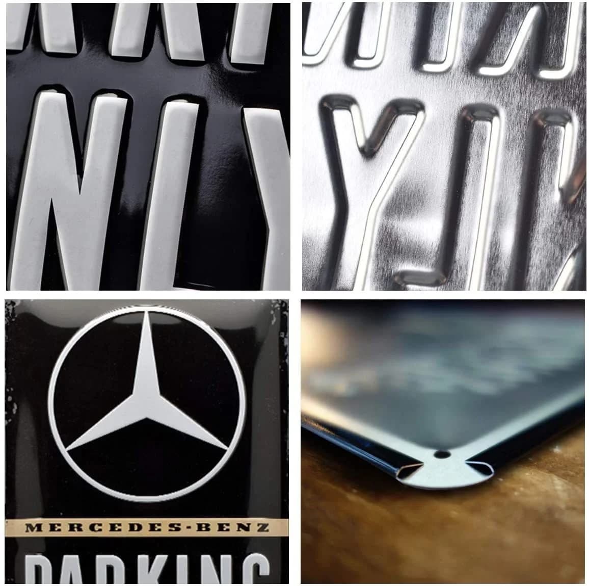 Nostalgic-Art Metallschild Blechschild Mercedes-Benz Parking Only - Bild 3
