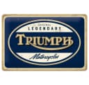 Nostalgic-Art Blechschild Triumph Motorrad Retro Deko Bild 2