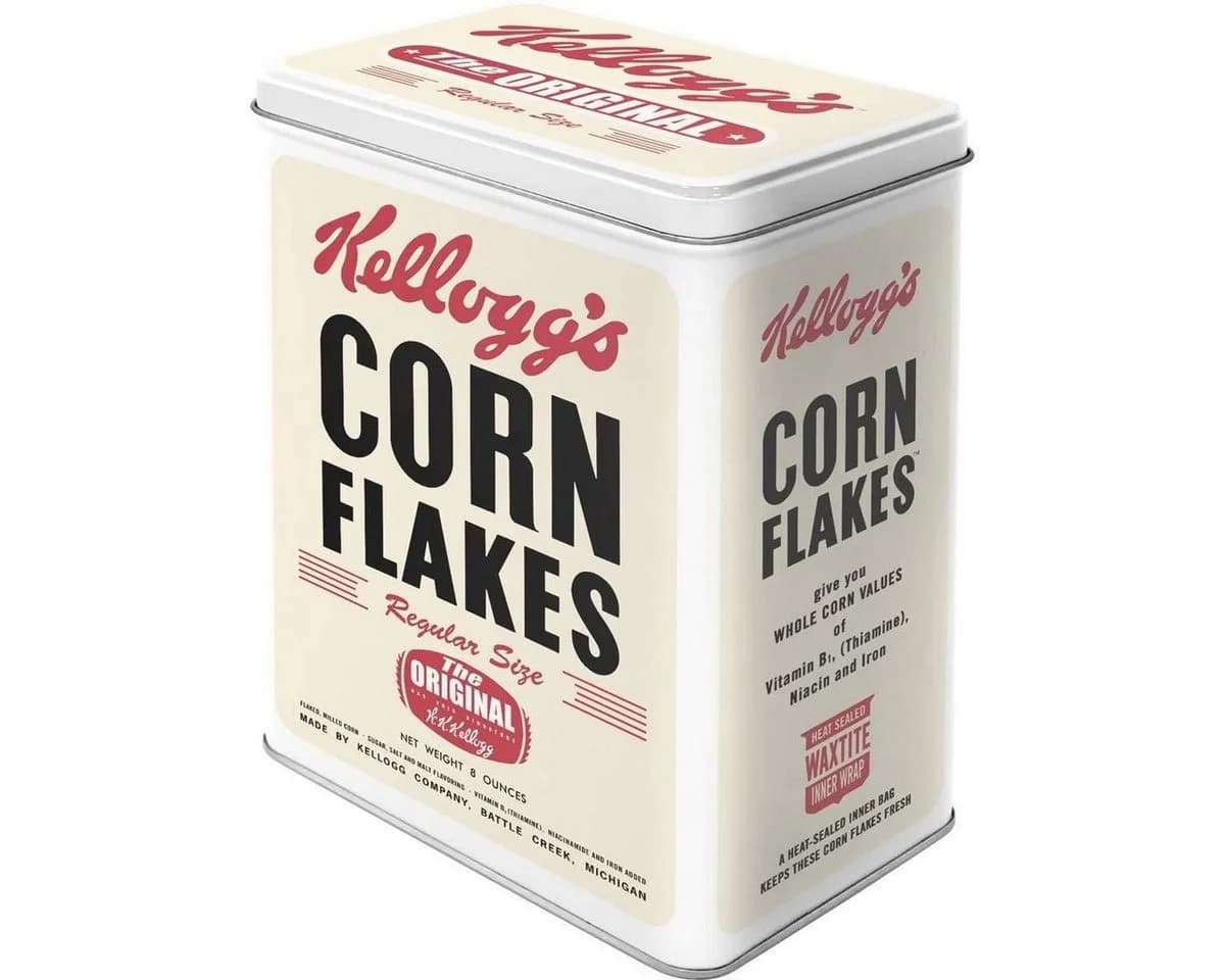 Nostalgic-Art Vorratsdose Kaffeedose Blechdose Kellogg's Corn Flakes Retro - Bild 2