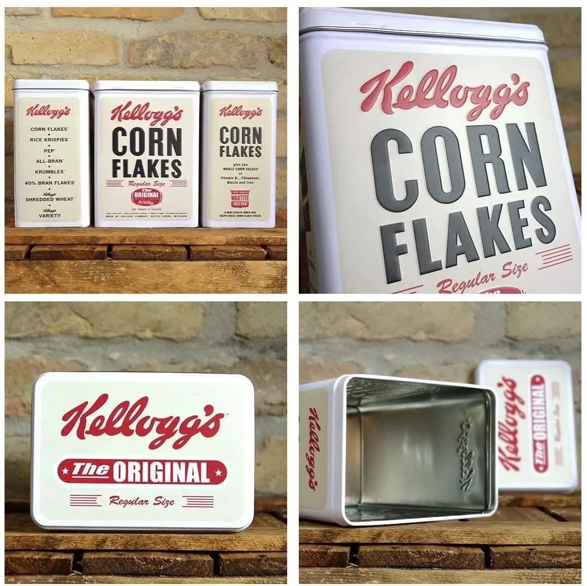 Nostalgic-Art Vorratsdose Kaffeedose Blechdose Kellogg's Corn Flakes Retro - Bild 4