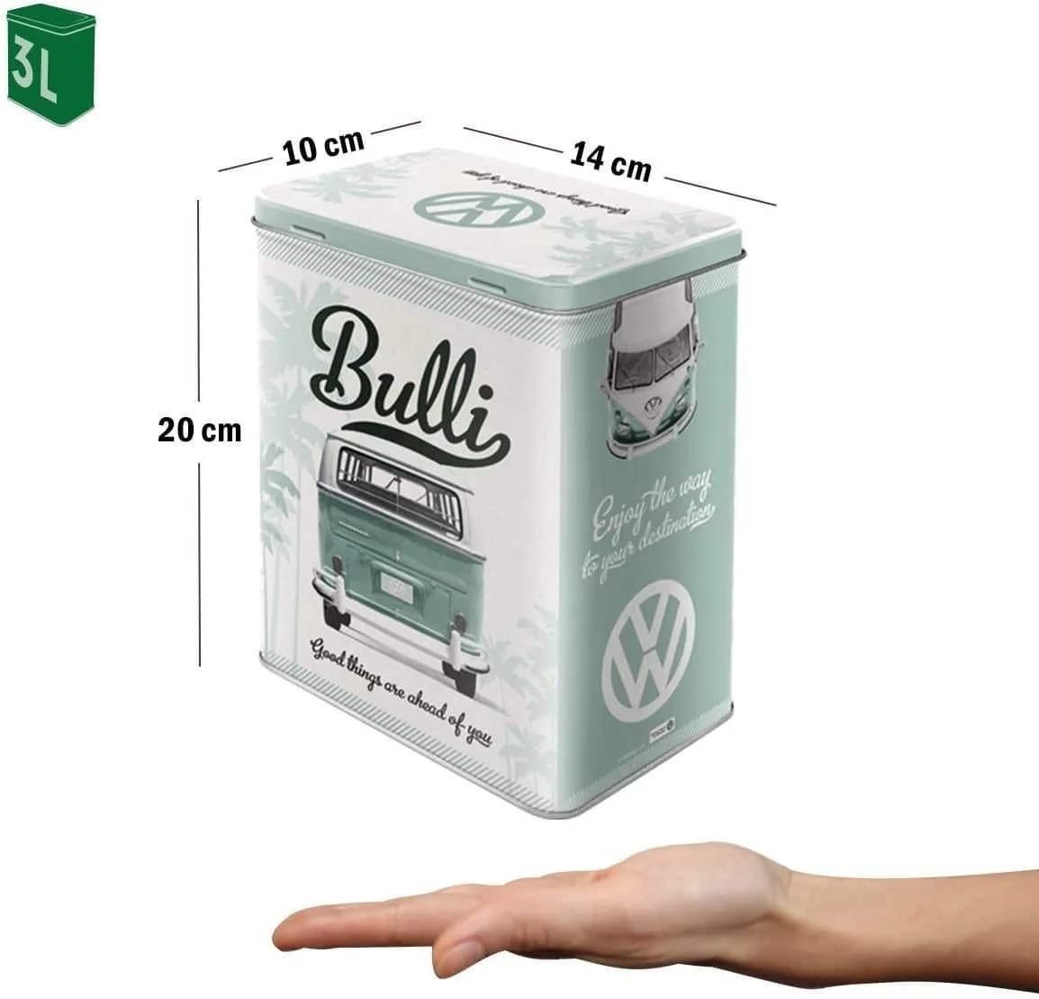 Nostalgic-Art Vorratsdose VW Bulli Retro Blechdose 3L - Bild 3