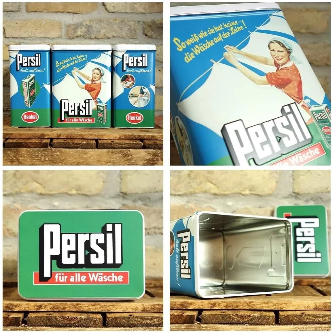 Nostalgic-Art Vorratsdose Kaffeedose Blechdose - Persil Wäsche Retro - Bild 4