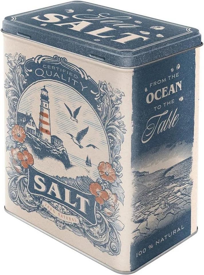 Nostalgic-Art Kaffeedose 3L Sea Salt Motiv Blechdose - Bild 2