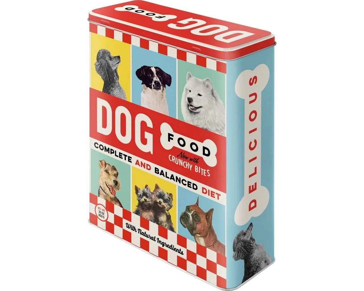 Nostalgic-Art Vorratsdose Metall Retro Motiv Dog Food