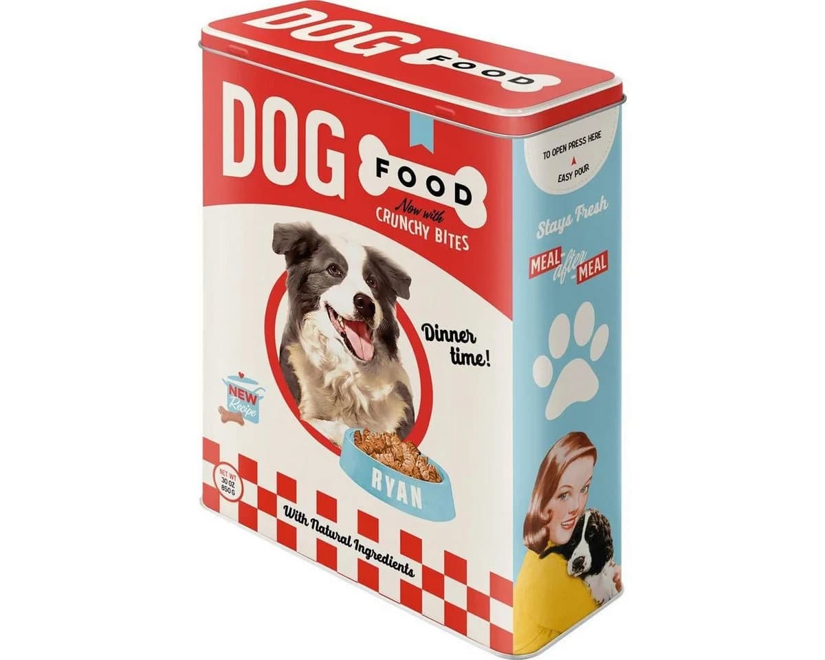 Nostalgic-Art Vorratsdose Metall Retro Motiv Dog Food - Bild 2