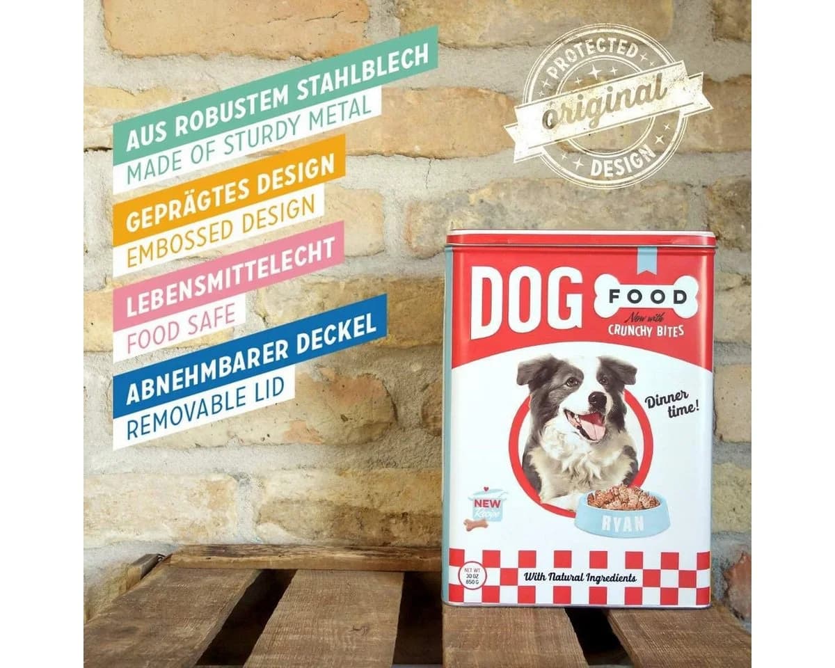 Nostalgic-Art Vorratsdose Metall Retro Motiv Dog Food - Bild 5
