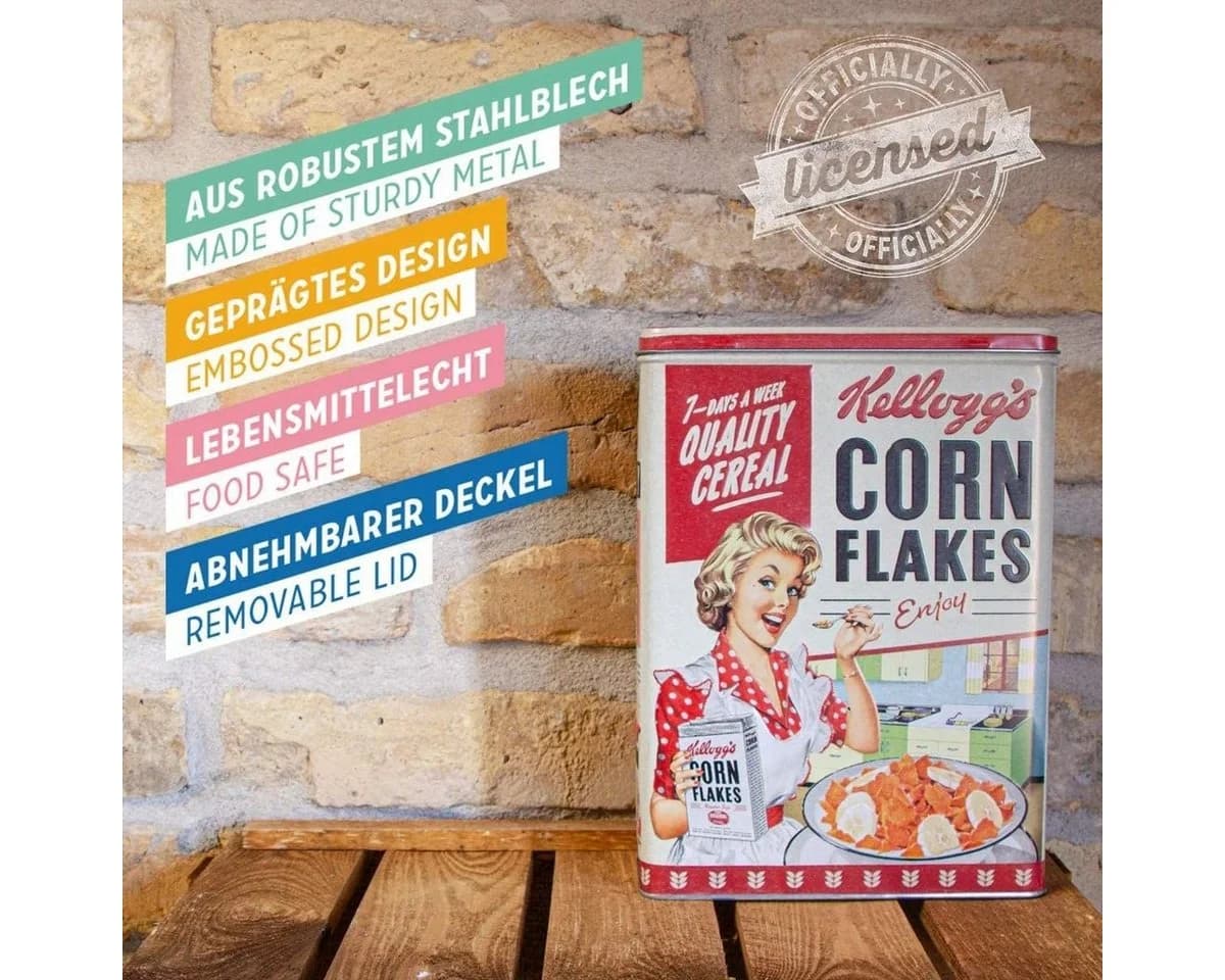 Nostalgic-Art Vorratsdose Kellogg's Cereal Retro Blechdose 4L - Bild 4