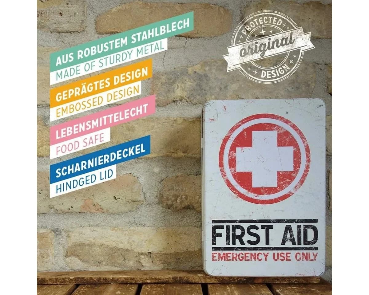 Nostalgic-Art Keksdose First Aid Retro Design - Bild 5