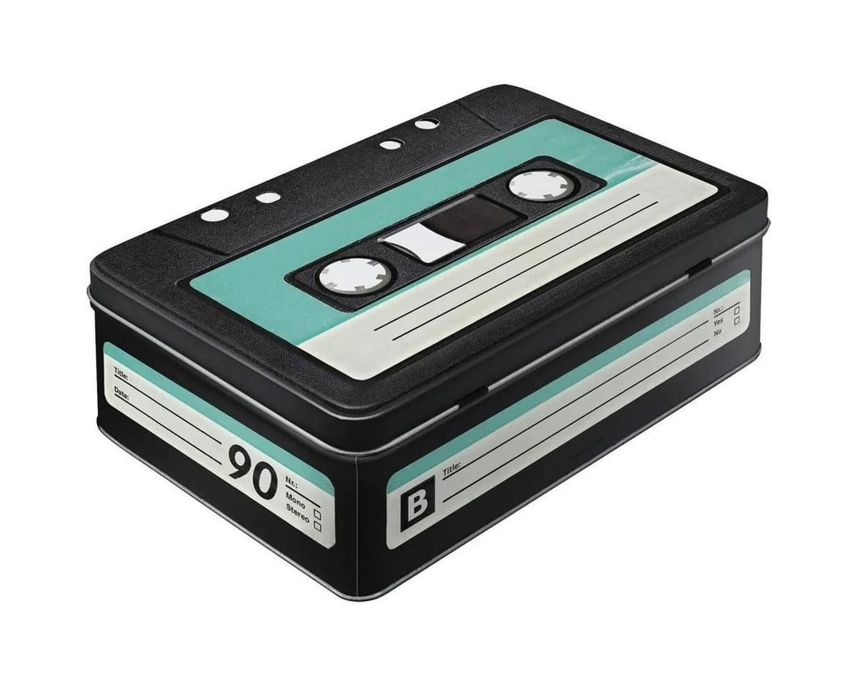 Nostalgic-Art Vorratsdose Retro Cassette Motiv 2,5L