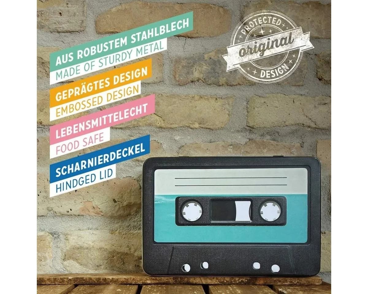 Nostalgic-Art Vorratsdose Retro Cassette Motiv 2,5L - Bild 5