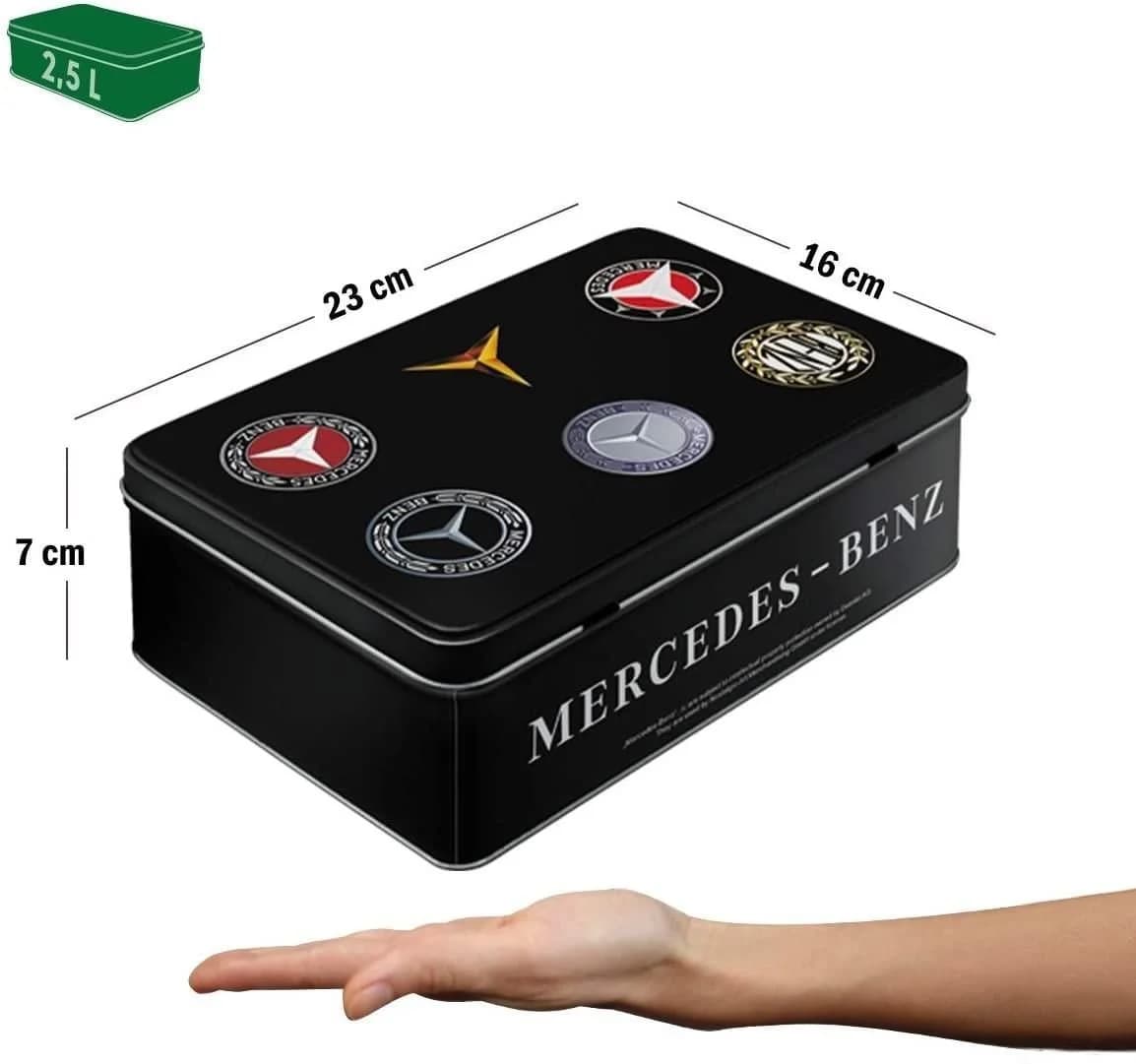 Nostalgic-Art Vorratsdose mit Mercedes-Benz Retro Logo - Bild 3