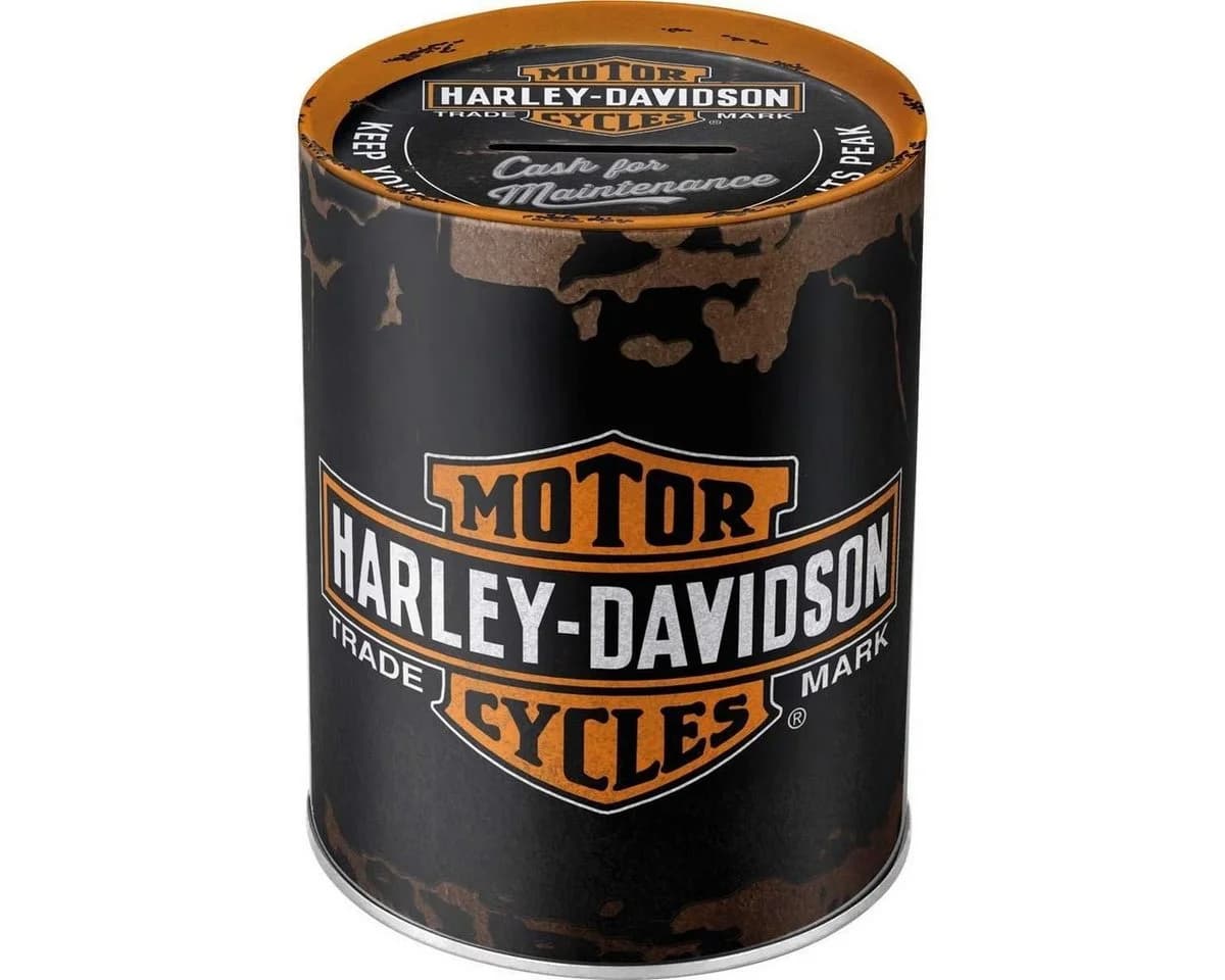Nostalgic-Art Spardose Harley-Davidson Genuine Logo - Bild 2