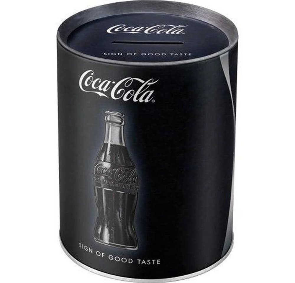 Nostalgic-Art Spardose Metall Sparbüchse Sparschwein Coca-Cola Rot/Weiß - Bild 2