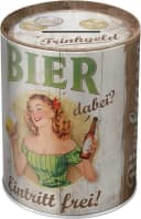 Nostalgic-Art Spardose Trinkgeld-Bierkasse Bunt Stahlblech Bild 2