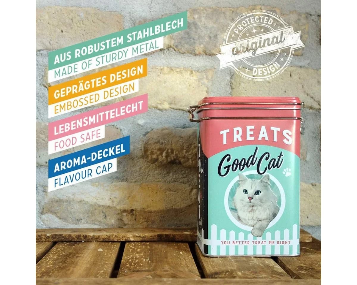 Nostalgic-Art Kaffeedose Aromadose Animal Club Good Cats Metall - Bild 5