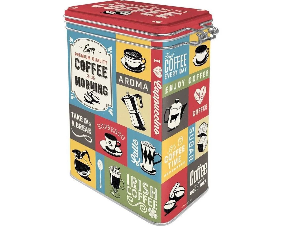 Nostalgic-Art Kaffeedose Aromadose Retro Metall 1,3l