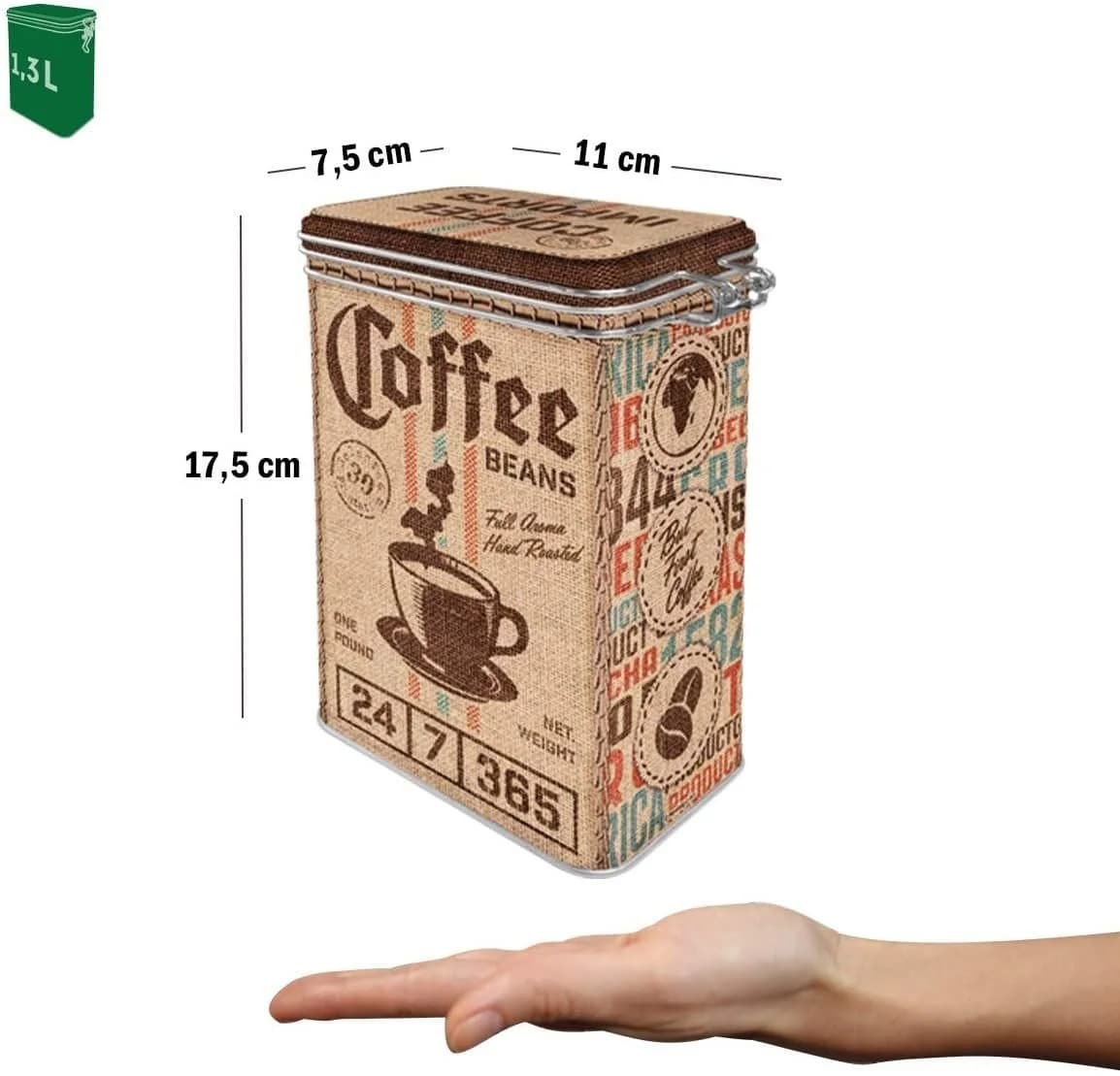 Nostalgic-Art Kaffeedose Aromadose Retro-Look Metall 1,3l - Bild 3
