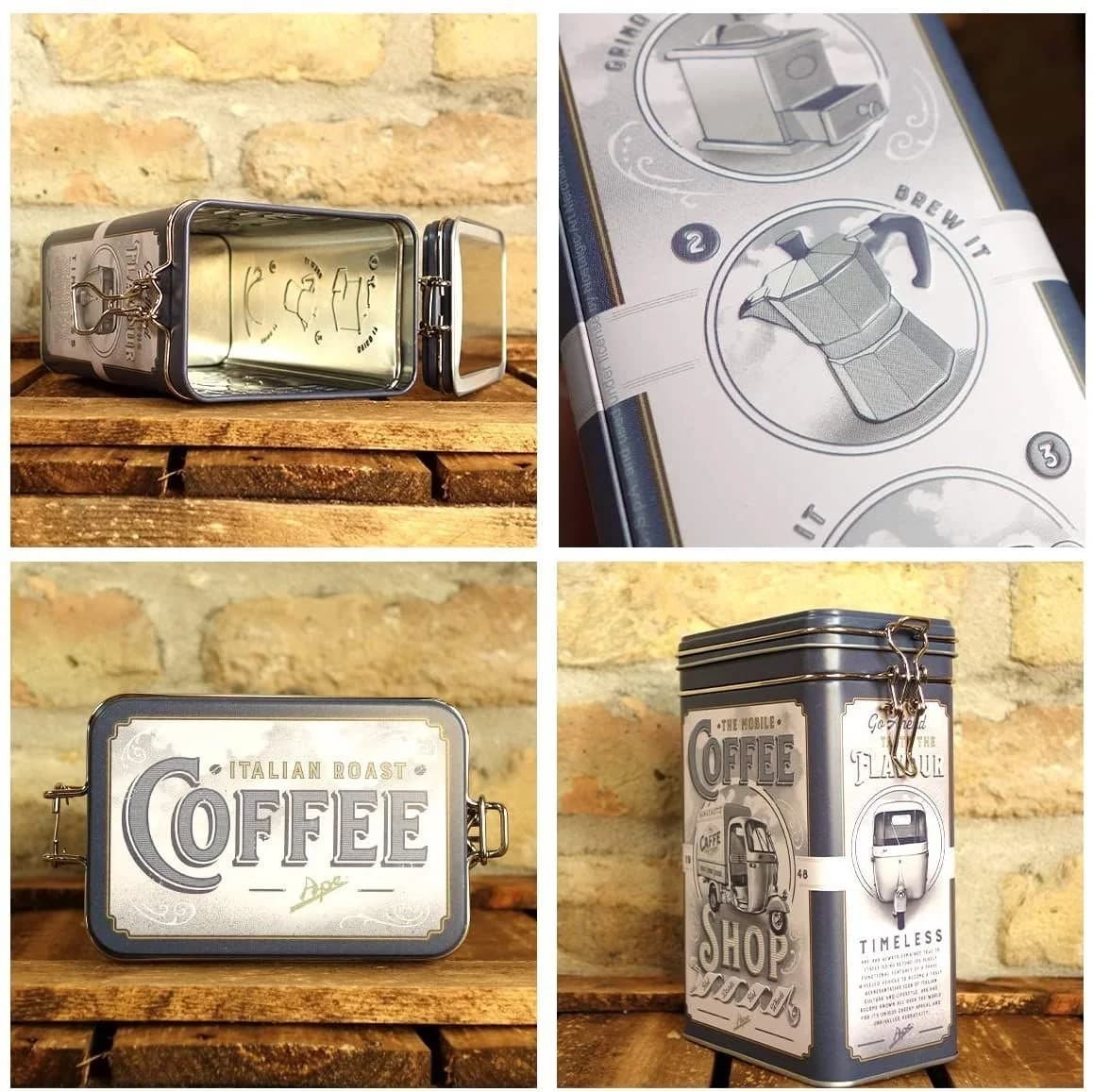 Nostalgic-Art Kaffeedose 1,3 l Metall Retro Design Aromadose - Bild 4
