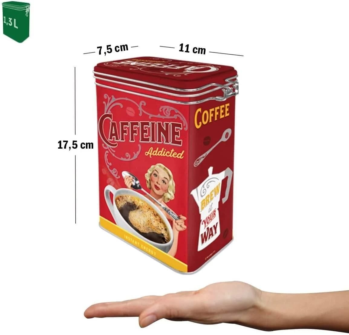 Nostalgic-Art Kaffeedose Aromadose Retro 50er Jahre Metall