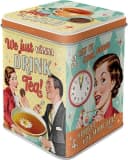 Nostalgic-Art Teedose aus Metall Retro-Design Bild 2