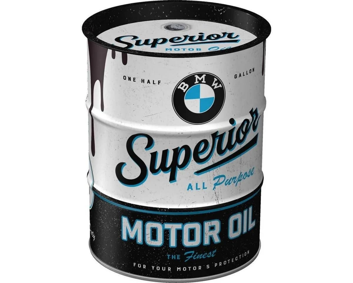 Nostalgic-Art Spardose BMW Superior Motor Oil Stahlblech - Bild 4