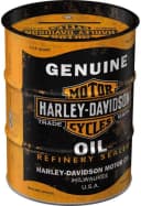 Nostalgic-Art Spardose Metall Harley-Davidson Öl Design Bild 2