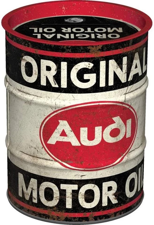 Nostalgic-Art Spardose AUDI Original Oil Stahlblech - Bild 2