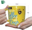 Nostalgic-Art Kaffeetasse 330ml Retro Motiv Coffee and Dogs Keramik Bild 5