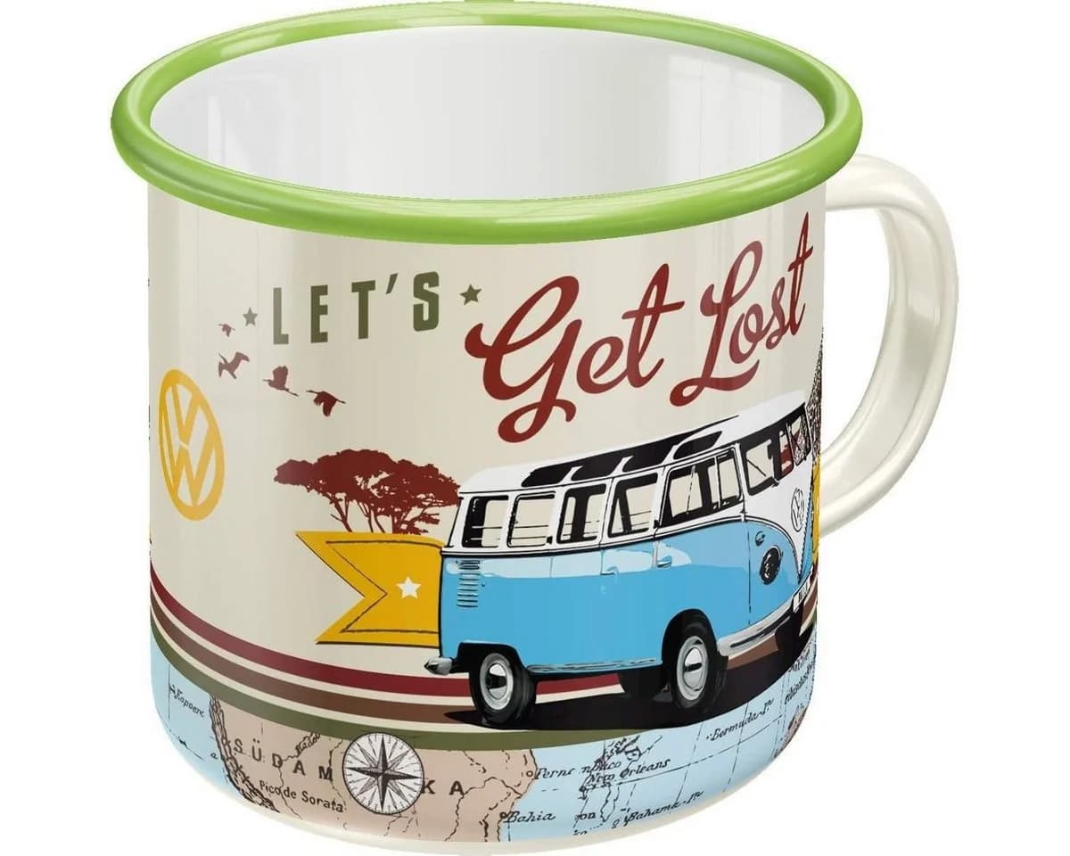 Nostalgic-Art Emaille-Becher VW Bulli Retro Design - Bild 5