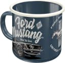 Nostalgic-Art Emaille-Becher Ford Mustang Boss Retro Design Bild 2