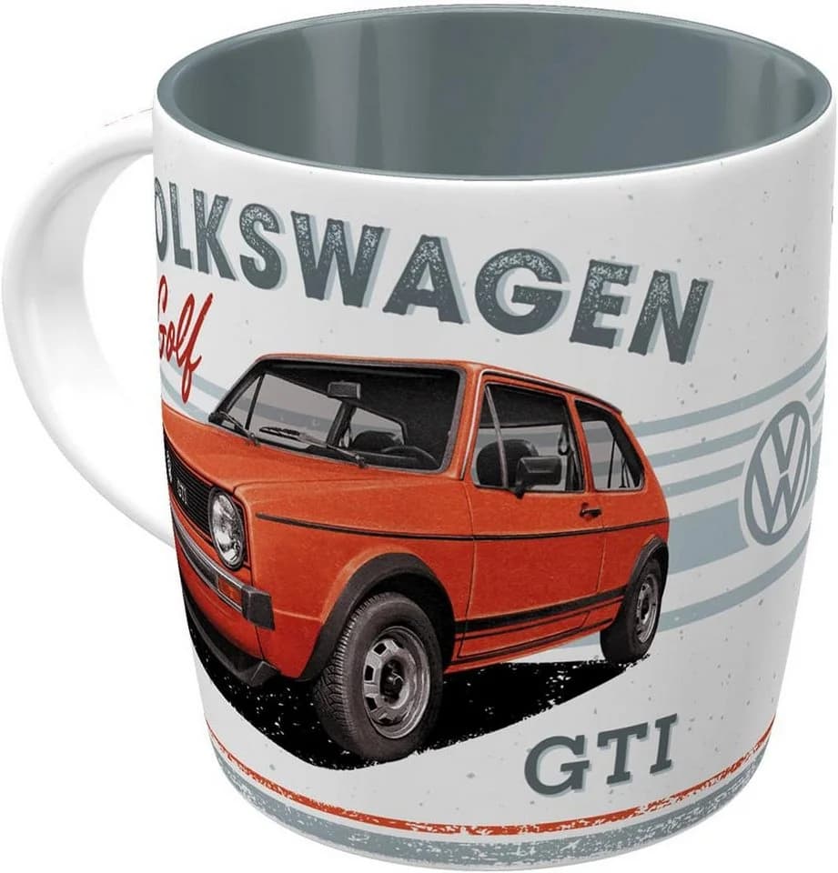 Nostalgic-Art Kaffeetasse VW Golf GTI 1976 Retro Keramik - Bild 2