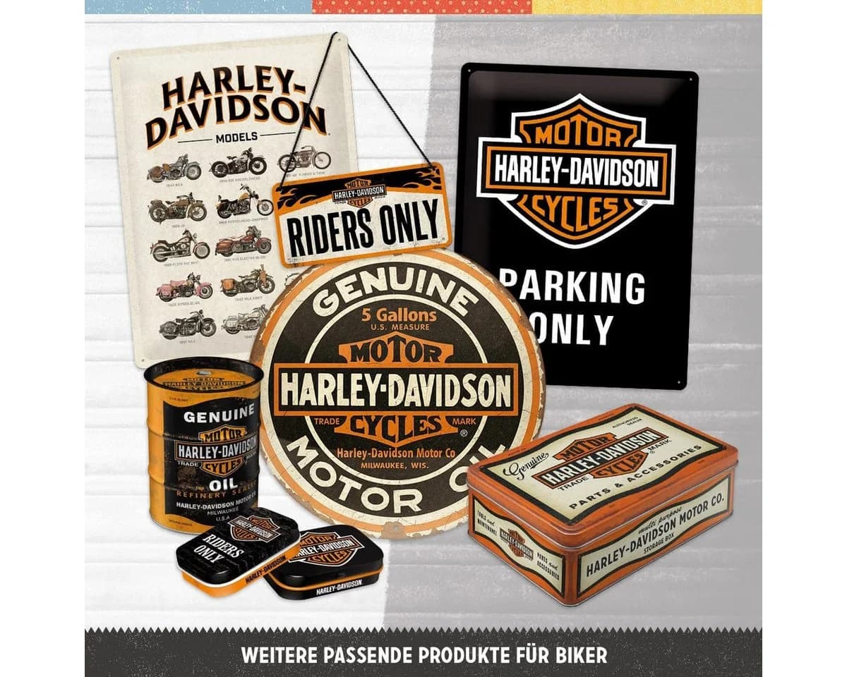 Nostalgic-Art Kaffeetasse Harley-Davidson Retro Motiv Keramik - Bild 4