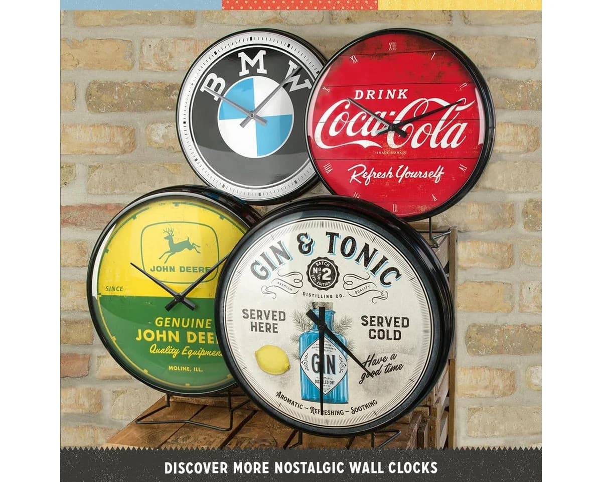 Nostalgic-Art Wanduhr Coca-Cola Thirst Quenching Green - Bild 5
