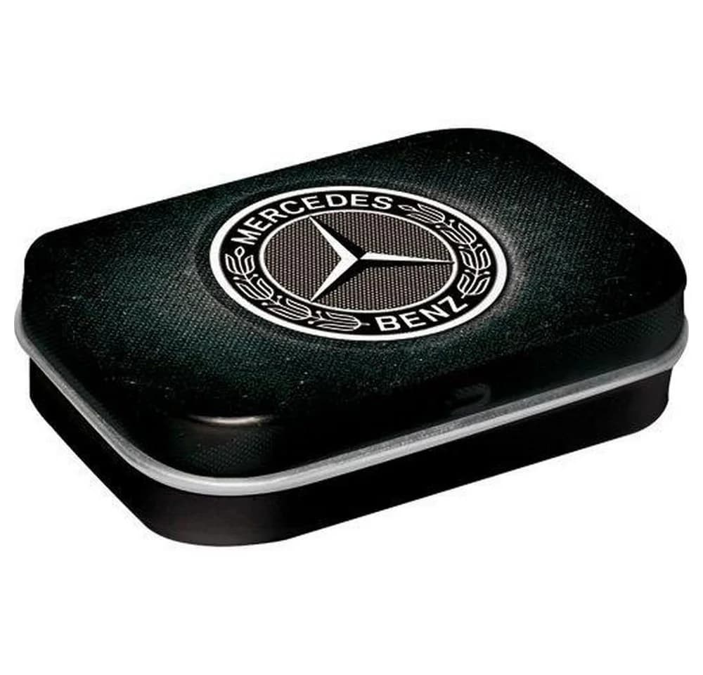 Nostalgic-Art Pillendose Mercedes-Benz Logo Schwarz - Bild 2