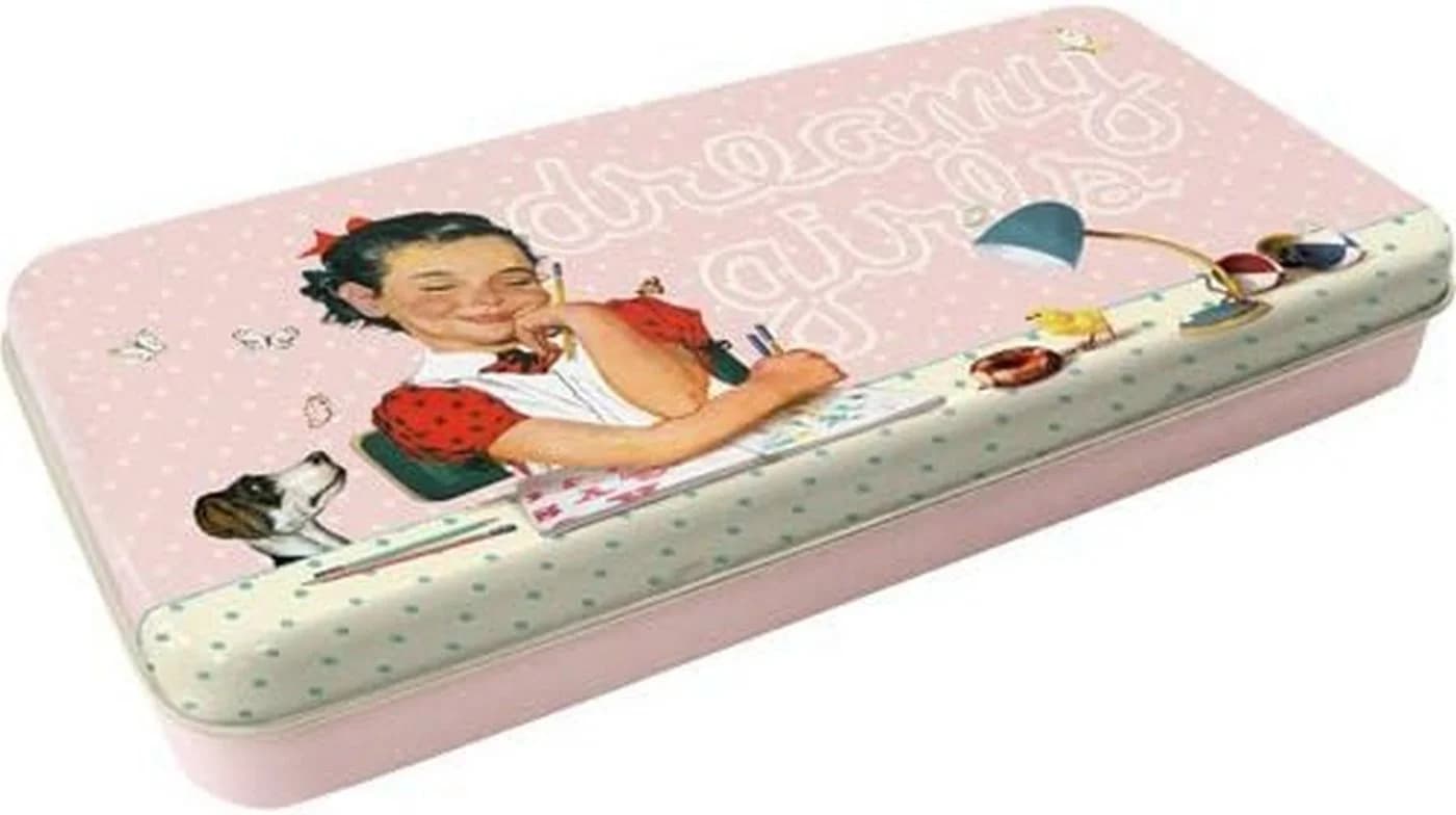 Nostalgic-Art Stiftdose Aufbewahrungsdose Home & Country Dreamy Girls