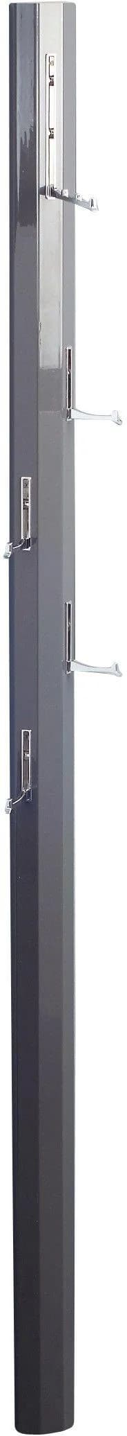 Garderobenpaneel Palo Wandgarderobe Anthrazit