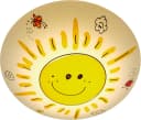NIERMANN Deckenleuchte Sunny Kinderlampe Weiß Gelb Kunststoff Bild 1