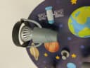NIERMANN Deckenstrahler Weltall Rakete Bunt 3 verstellbare Spots Bild 4