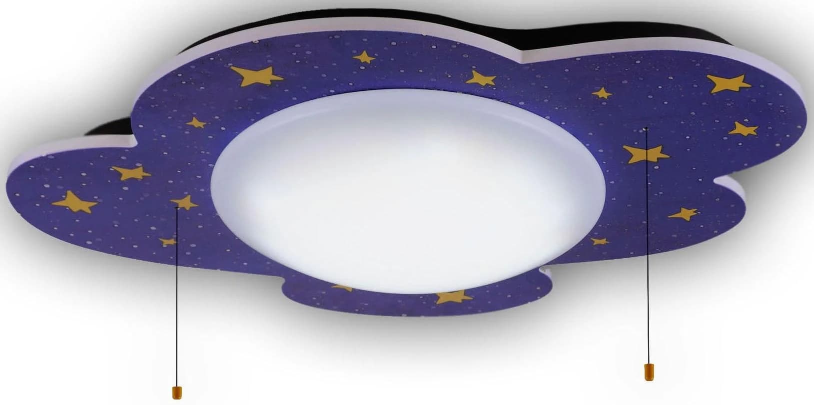 Sternenhimmel LED-Deckenleuchte mit HCL-Funktion Blau/Weiß