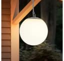 Expo Börse Solarlampe Pendelleuchte Außen 2er Set Weiß Bild 3