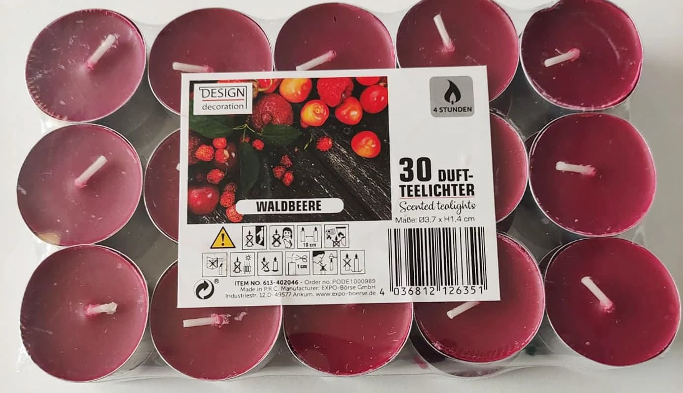 Teelicht Duftkerze in verschiedenen Aromen - Bild 4