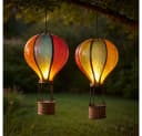 Expo Börse Solarleuchte Heißluftballon 2er Set Bunt LED Garten Bild 3