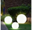 Expo Börse LED Solar Gartenleuchten 3er Set Weiß Warmweiß Bild 2