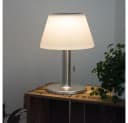 Expo Börse Solar Tischlampe Weiß 2er Set Gartenleuchte LED Bild 5