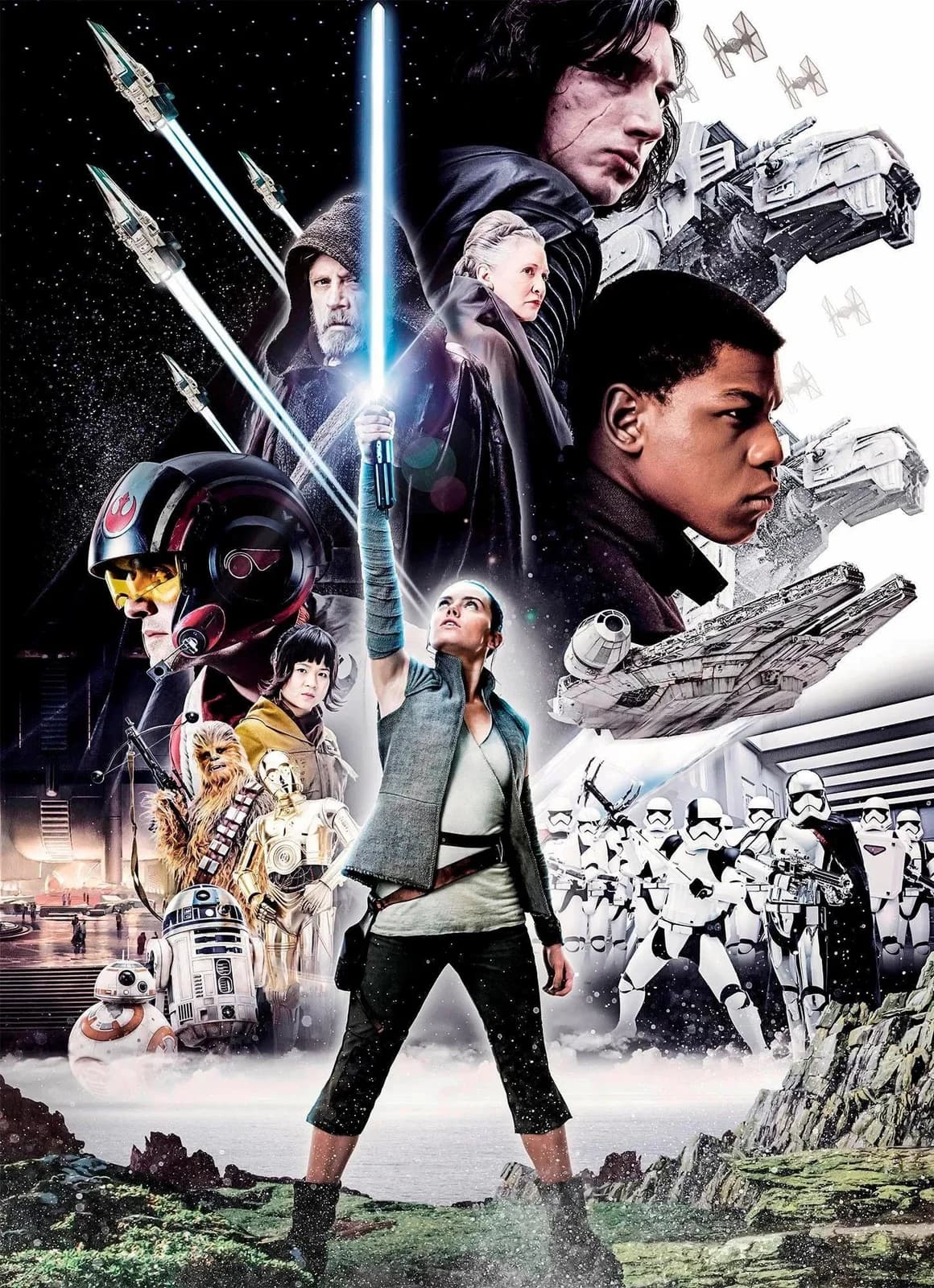 KOMAR STAR WARS Balance Fototapete Bunt Kinderzimmer