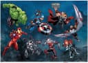 KOMAR Wandtattoo Avengers Crew Bunt Disney Marvel Bild 1