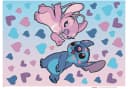 Komar Wandtattoo Stitch in Love Disney Bunt Selbstklebend Bild 1