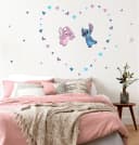 Komar Wandtattoo Stitch in Love Disney Bunt Selbstklebend Bild 2