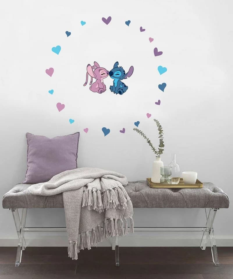 Komar Wandtattoo Stitch and Angel Cutie Disney-Charaktere Kinderzimmer - Bild 2